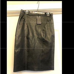 Kiki De Montparnasse leather skirt.